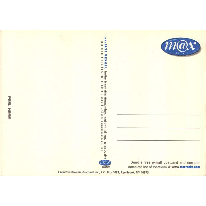 MAX Altoids postcards - Dynomint! Peel-Off sticker