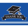 Creative Converting School Spirit Thank You Notes, One Size, Cobalt