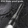 5800LM LED Waterproof Flashlight USB Rechargeable Outdoor Emergency Flashlight 5