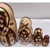 Russian Nesting Doll Set of 5 Matryoshka Hand Painted wood