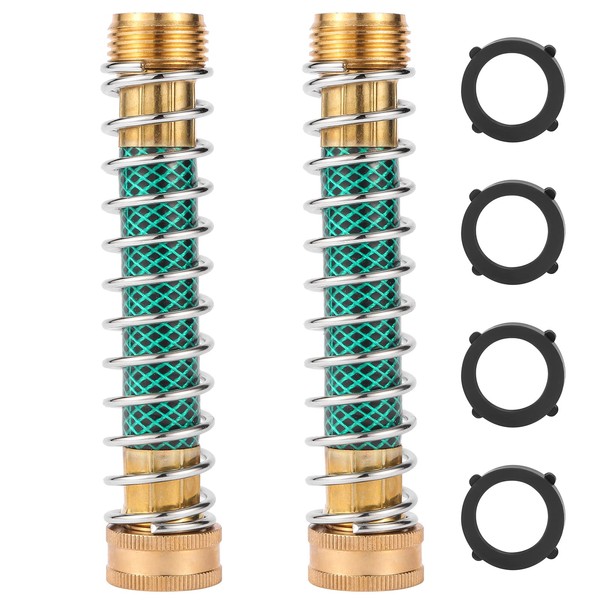 Sanpaint Sanpaint Garden Hose Extension Adapter, Hose Kink Protector with
