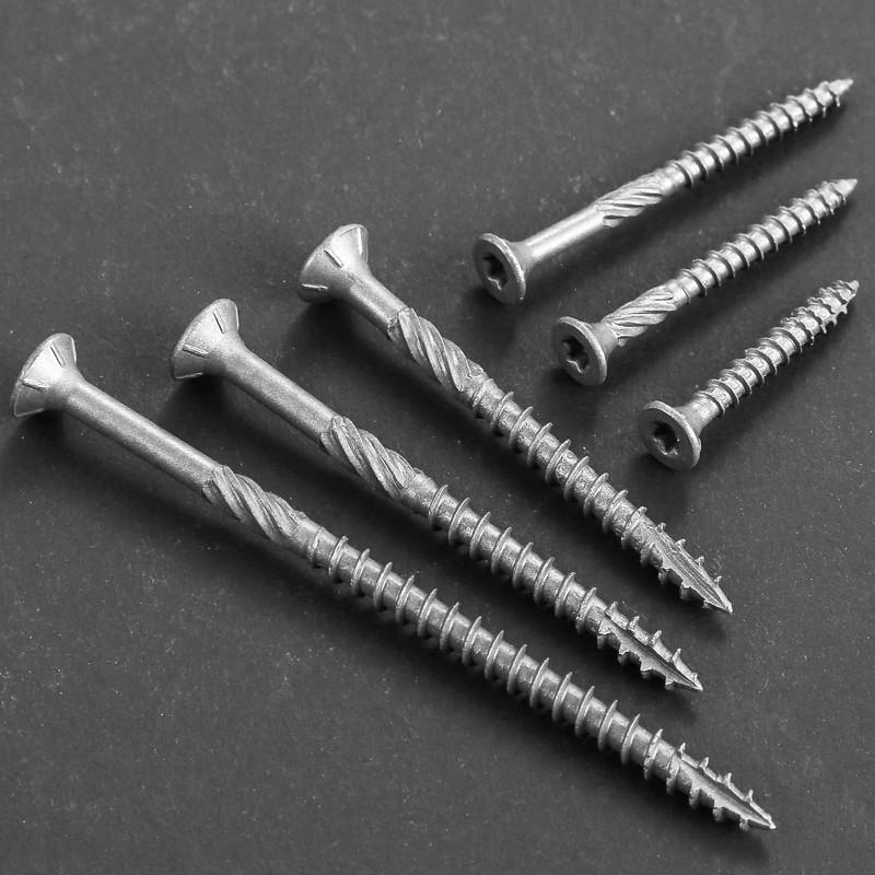 Wensilon #10 * 4" 304 Stainless Steel Deck Screws, (115pcs)2
