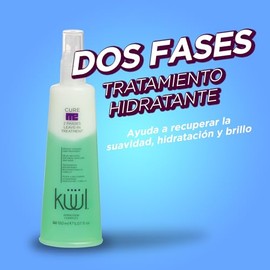 KL - Cure Me Tratamiento Hidratante 2 Fases 150 ml, para Cabello Maltratado, Devuelve Suavidad y Brillo, Hidrata el Cabello, Tratamiento Leave-In,... 