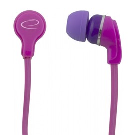 Esperanza eh147p Pink Intraaural In-Ear Headphones - Headphones (Intraaural, In-Ear, Neodymium, Wired, 1.2 m, Pink)