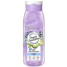 Bielenda VEGAN SMOOTHIE shower gel blueberry + kiwi, 400g
