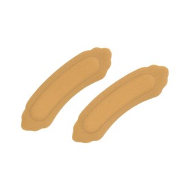 FOOT PETALS Heavenly Heelz Poron mit Softspots – Dual-Density-Fersen-Griffe für Schuhe – Kissenpolster – 1 Paar (Buttercup), Buttercup, Einheitsgröße