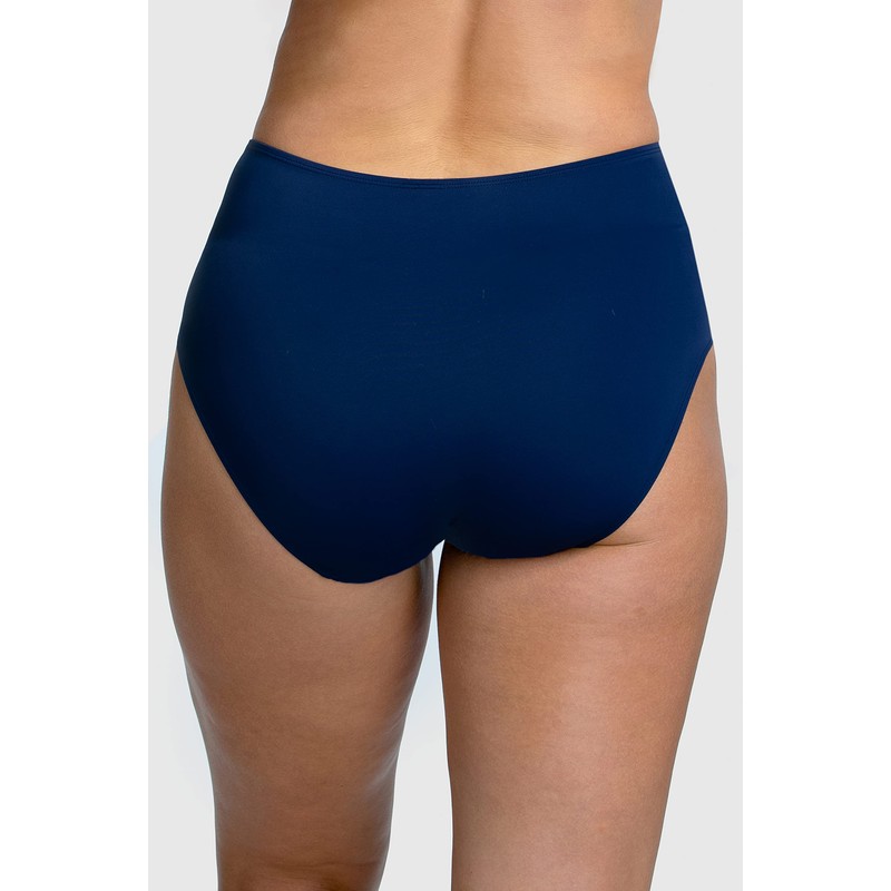 Miss Mary of Sweden Azure Patterned Bikini Bottoms Maximodell, navy