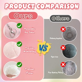 Anboor Small Stuffed Animals, 5.9" Pink Pig Wagging Tail Rotating Interactive Plush Toys, Novelty Animal Plushies for Kids Birthday Toys Party Favor（Pig）