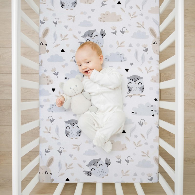 Fitted Sheet Pram Baby Fitted Sheets Set of 3: 90