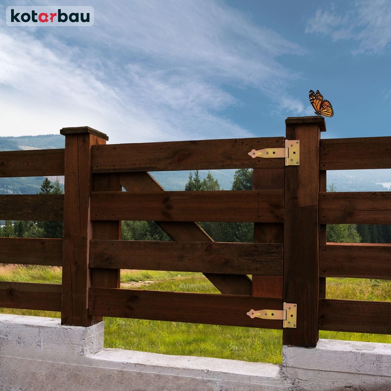 KOTARBAU Cross Hinge 150 mm Pack of 2 Shutter Hinge