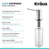KRAUS Kitchen Soap and Lotion Dispenser in Chrome, KSD-41CH