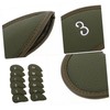BESPORTBLE 12pcs PU Golf Club Iron Covers Thick Fake Protectors