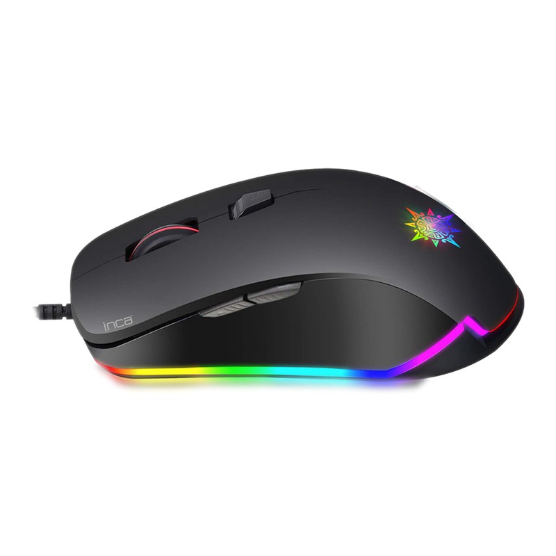 Inca IMG-327 PRO Optical Gaming Mouse 4800 DPI RGB Logo