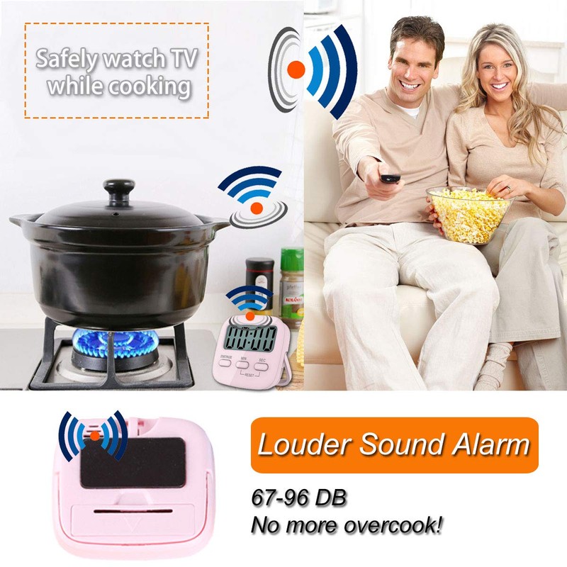 Kitchen Timer, 2 Pack Digital Kitchen Timers [ 2020 Version