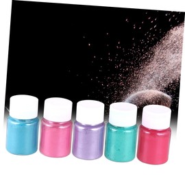STOBOK 10pcs Mica Powder Pigment Set Assorted Natural Colors for Soap Making Cosmetic Grade Pigment