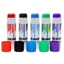 Livestock Marker Crayon 5Pcs Multi-Color Pig Cattle Cow Sheep Marker Farming Livestock Marking Accessories