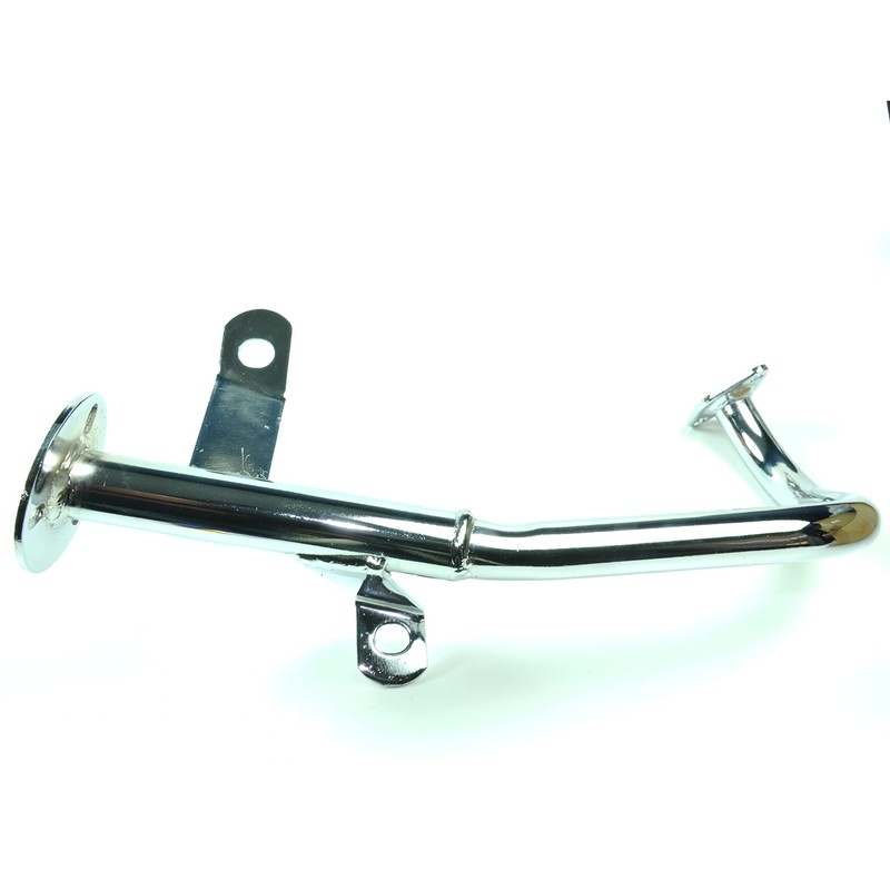 High Performance Chrome Exhaust Pipe Gy6-50 Qmb139 49cc Chinese Scooter