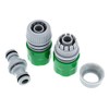 TIFLER Hose Connector Set, 1/2 Inch, Two Hose Pieces, One