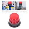 Round Red Warning Light Industrial Emergency LED Rotating Strobe Beacon