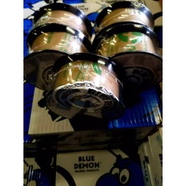 Blue Demon E71T-11 .035 Flux Core Welding Wire 2 lb 5 Pack Spools MIG Blue Demon