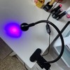 ULIKELED 3W 395NM LED Black Light, Flexible Gooseneck UV Blacklight