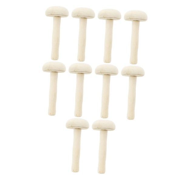 Ciieeo 10pcs Professional Darning Mushrooms Multi-function Wooden Knitting Tools for