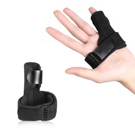 Pinky Finger Splint,Trigger Finger Splint,Built-in Aluminium Little Finger Splint,Mallet FingerSplint for All Finger or Thumb,Alleviate the Locking,Popping,Bending,Swelling,Soreness and Stiffness