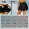 Btofellin Women's Swim Skirt Swimwear Skirt Built Quick Drying 2