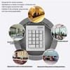 Mechanical Numpad 18 Keys Linear Action Switch USB Port Splashproof