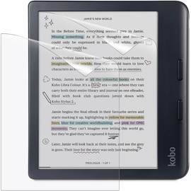 【2 Pack】T Tersely Screen Protector for Kobo Libra Colour, Premium Anti-Glare (Matte) PET Protective Film, Full-Coverage, Easy to Install