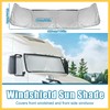 REPAIROCK Semi-Truck Sunshade for Windshield Side Window Full Covered 240T