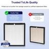 ToLife TZ-K2 Air Purifier Replacement Filter, 3-in-1 HEPA High-Efficiency Activated