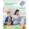 HOBUE Brotdose Kinder Mit Fächern – 1330ml Lunchbox Auslaufsichere Bento