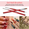 Kredioo 8 Pieces Nail Brush for UV Varnish Gel Set