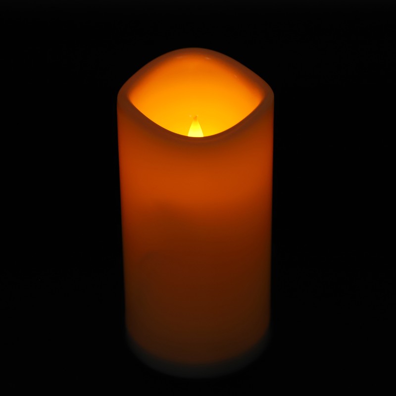 3PCS Remote Control Electronic LED Simulation Candle Lamp for Home