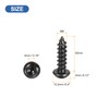 sourcing map Hex Socket Self Tapping Screws, M6 x 20mm