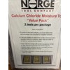 Norge Calcium Chloride Moisture Test - Value Pack of 3