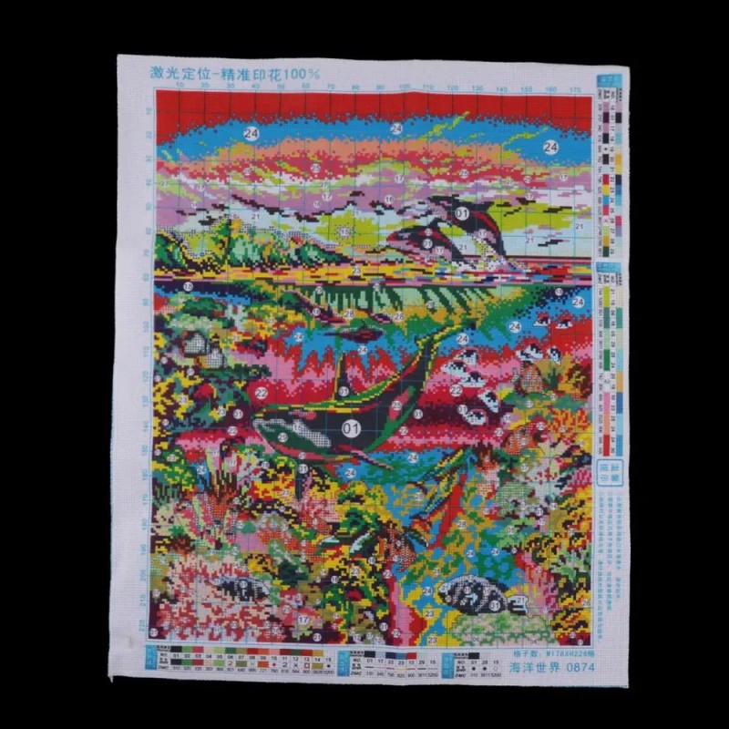 Kit De Estampado De , Preimpreso, Mar, 11 , Tela