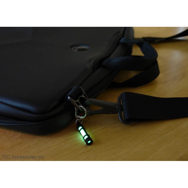 TEC Accessories - Embrite Glow Fob - Black Anodized Aluminum