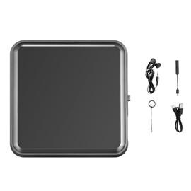 VEVOR Digital Voice Recorder, 128GB, Magnetic Voice Activated Recorder with Playback, 8730 Hours Recording, Fast USB Transfer, Noise Reduction, Audio Recording Device for Interviews Lectures Meetings