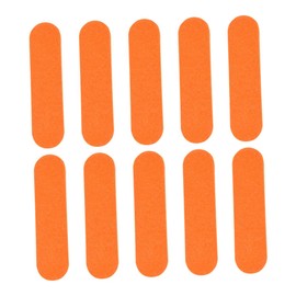 Minkissy 100pcs Professional Manicure Kit Orange Nail Files Cuticle Buffers Nail Art Tools for Home Use