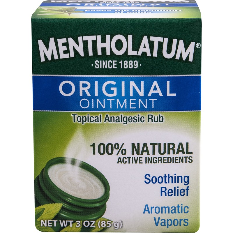 Mentholatum Original Ointment to Help Relieve Chest Aches associated with