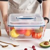 Hontent Large Glass Storage Containers with Lids 201oz Extra Large