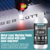 WANJAO Laser Marking Spray, Marking Powder Enhanced Engraving with Sponge
