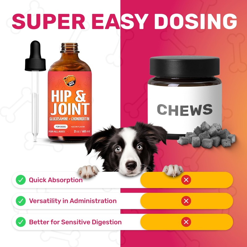 Glucosamine for Dogs | Hip and Joint Supplement | Glucosamine