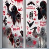 Halloween Window Clings Ghost Bat Witch Decorations