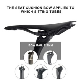 RXL SL Road Bike Saddle Carbon Bicycle Saddle Carbon Road Bike Saddle MTB Saddle Carbon Men's 270 x 141 mm Carbon Mountain Bike Saddle Road Bike Saddle Women