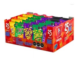 Takis Fuego Barcel variety 25 pack Chips Fuego, Takis Fuego Takis Corn Pops Etc