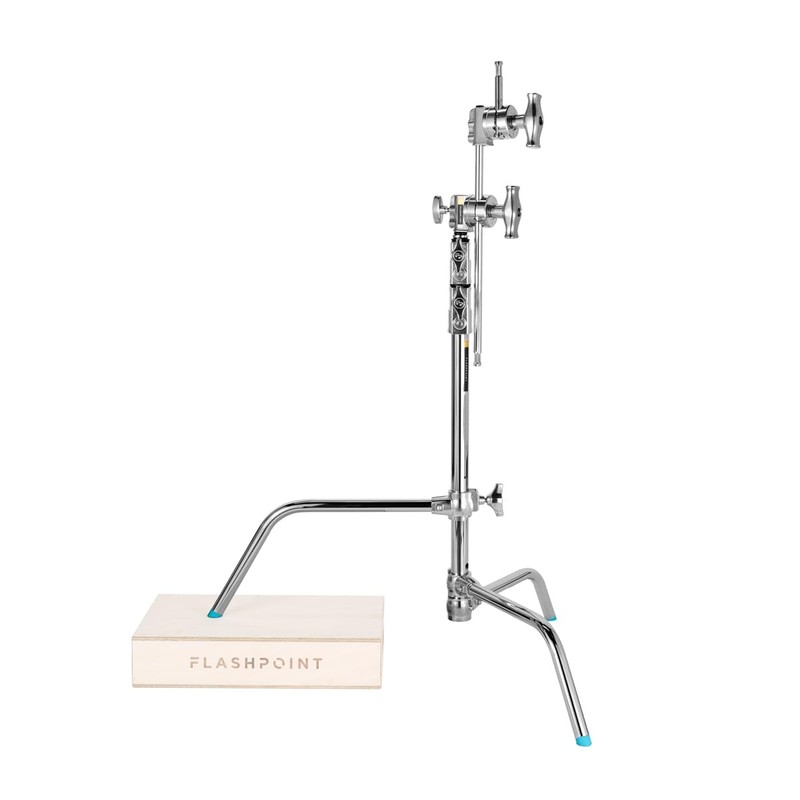 Flashpoint 20" Quick Sliding Leg C-Stand Kit with 2.5" Grip