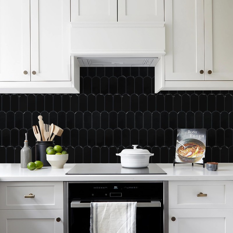Vamos Tile Upgraded Thicker Design Peel and Stick Backsplash Tile,